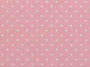 Baumwollstoff Petite Dots kleine Punkte, rosa