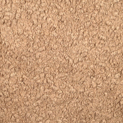 Teddy Boucle Stoff Schafslckchen, camel beige