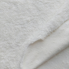 Teddyfleece Stoff Teddyfell Lammfellimitat flauschig weich elastisch, cremewei