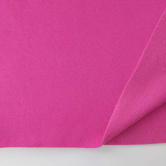 Heavy Jogging Sweat Stoff dick weich angeraut, pink