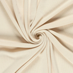Strickstoff Glattstrick Viskose weich, natur