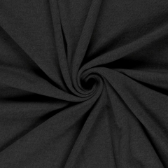 Strickstoff Glattstrick Viskose weich, anthrazit