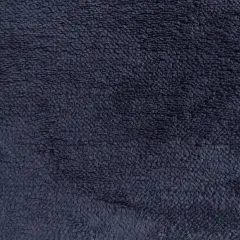 Teddyfleece Stoff Teddyfell Lammfellimitat flauschig weich elastisch, dunkelblau