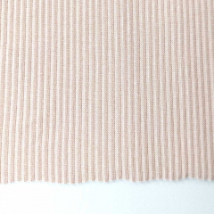 Rippenjersey Stoff Baumwolljersey uni, hellbeige