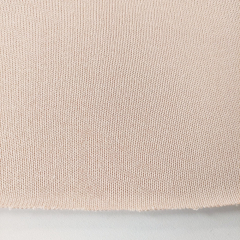 Strickstoff Baumwolle Meterware uni, hellbeige