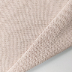 Strickstoff Baumwolle Meterware uni, hellbeige