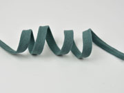 Flache Kordel Hoodiekordel Kapuzenband 15 mm, dunkles altmint