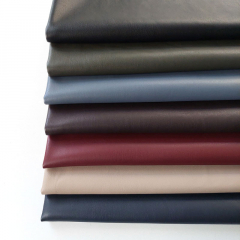 Lederimitat mit Wildleder-Imitat Rcken elastisch, weinrot