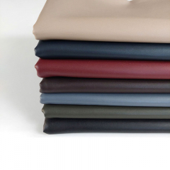 Lederimitat mit Wildleder-Imitat Rcken elastisch, matt dunkelblau