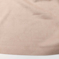 elastisches Wildleder Imitat Fake Suede, hellbeige