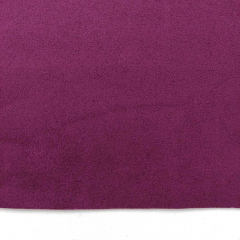 elastisches Wildleder Imitat Fake Suede, burgundy