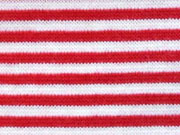 gestreiftes Bndchen - rot/weiss