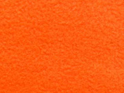 Fleece Stoff Meterware uni, orange