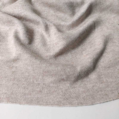 Strickstoff Viskose Glattstrick butterweich, braun hellbeige