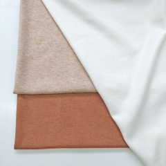 Strickstoff Viskose Glattstrick butterweich, braun hellbeige