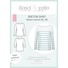Papierschnittmuster Breton Shirt Lillesol women No.95