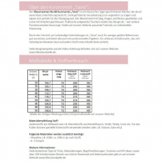 Papierschnittmuster Kurzmantel Tavia Lillesol women No.98