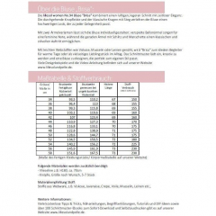 Papierschnittmuster Bluse Brisa Lillesol women No.94