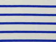 Allegra Viskose Jersey, mittelblau wei