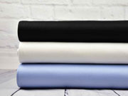 Baumwollstoff elastisch uni, hellblau