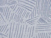 RESTSTÜCK 65 cm Organic Musselin Striche, hellblau