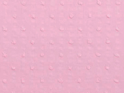 RESTSTCK 105 cm Baumwollstoff Batist Shearly Punkte, rosa