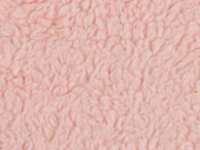 Teddyfleece Teddyfell aus Baumwolle, rosa (helles apricot)