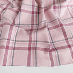 Flanell Stoff Karomuster karierter Baumwollstoff, dunkelblau mint hellblau (copy)
