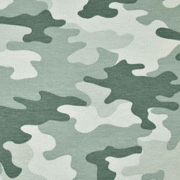Sweatstoff French Terry Camouflage, mintgrün dunkelgrün