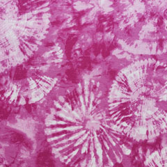 Viskose Jerseystoff Batik Ethno Druck, pink weiß