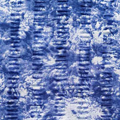Baumwollstoff Seersucker Stoff Batik Stil, Blautöne