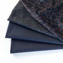 Punto di Roma Heavy Stretchjersey Fischgrtmuster, blau schwarz