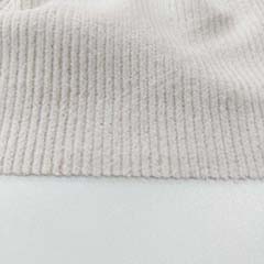 Breitcordstoff schmale Rippen elastisch, natur