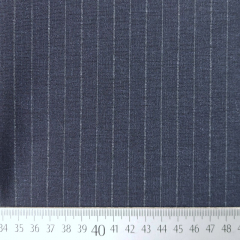 Punto di Roma Heavy Stretchjersey Nadelstreifen, hellgrau dunkelblau