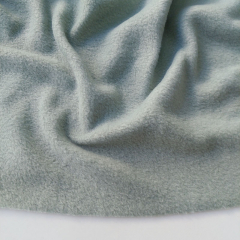 Fleece Stoff Meterware uni, mint