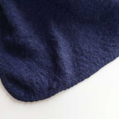 Schal Dreieckstuch flauschig weich uni, dunkelblau (marineblau)