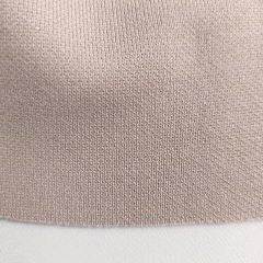 Jerseystoff Punto di Roma Pique Romanitjersey, beige