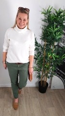 Strickstoff Viskose Glattstrick butterweich, khaki gr�n