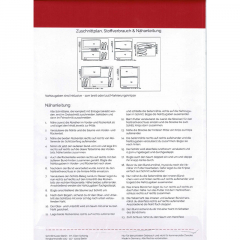 Papierschnittmuster Bleistiftrock Damenrock AGNETHA Schnittmuster Berlin