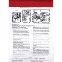 Papierschnittmuster Hoodie EMILEA Schnittmuster Berlin