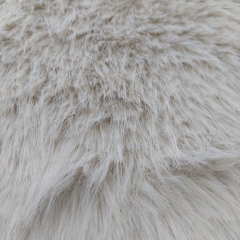 Fellimitat Fake Fur butterweich dicht super trendy, ecrue