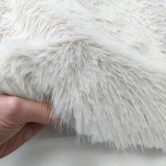 Fellimitat Fake Fur butterweich dicht super trendy, ecrue