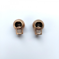 Kordelstopper Metall 8 mm - rose gold