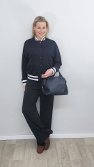 Hosenstoff 2-Way Stretch Wool Touch, cremewei� (Cloud Dancer)