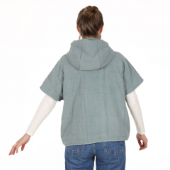 Papierschnittmuster Weste mit �berschnittenen �rmeln FRAU KYRA Studio Schnittreif