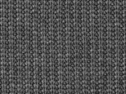 RESTSTCK 38 cm Strickstoff Baumwolle Halbpatent gerippt, anthrazit