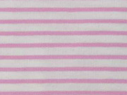 RESTSTCK 25 cm Jersey Streifen, rosa wei