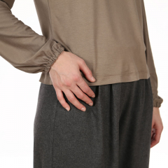 Papierschnittmuster Shirt mit Schleife und Teilpasse FRAU YELDA Studio Schnittreif