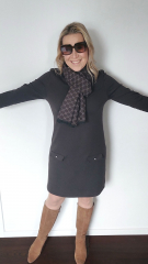 Jerseystoff Punto di Roma Heavy Stretchjersey, Cloud Dancer (cremewei�)