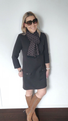 Jerseystoff Punto di Roma Heavy Stretchjersey, Cloud Dancer (cremewei�)